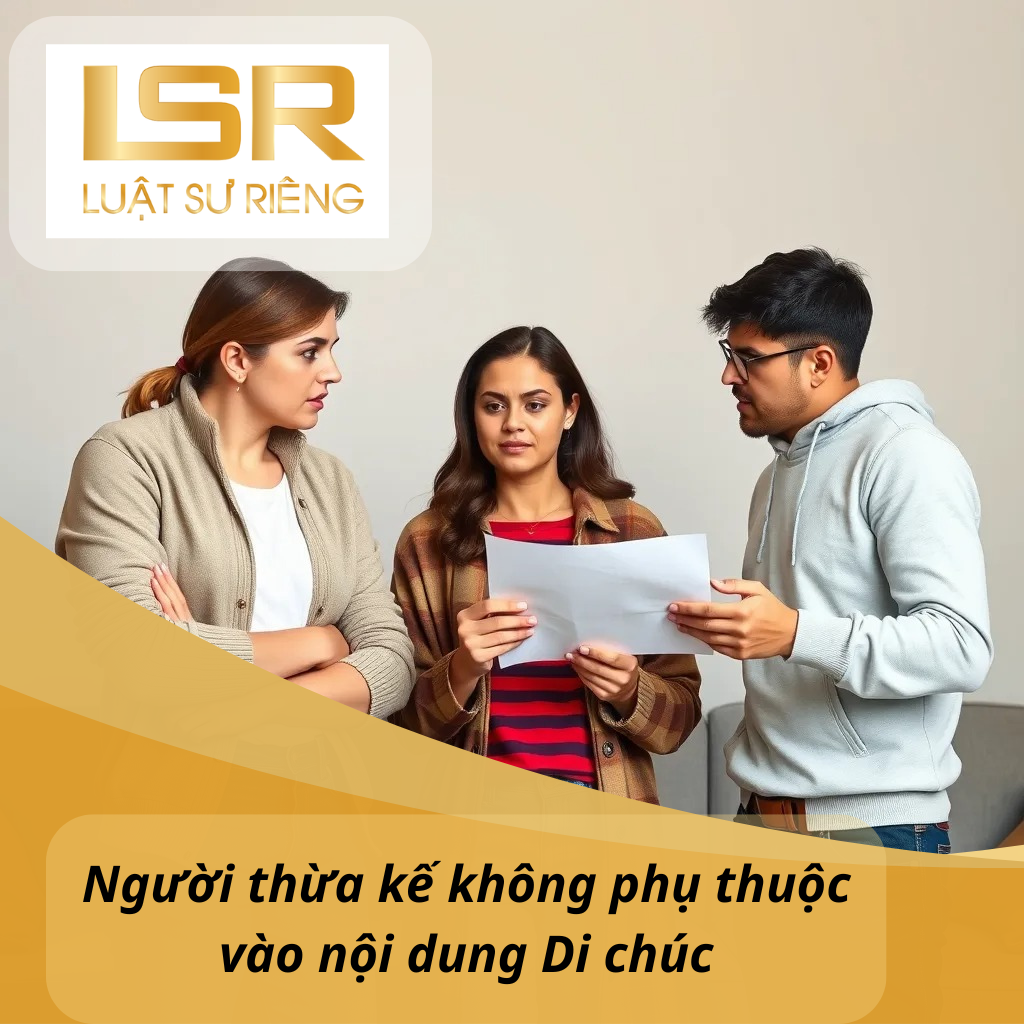 Người thừa kế không phụ thuộc vào nội dung Di chúc