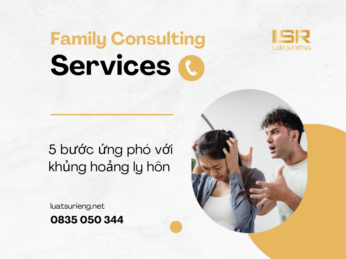 5 bước ứng phó với khủng hoảng ly hôn